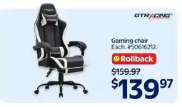 Walmart Gaming Chair offer