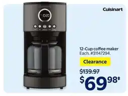 Walmart 12-Cup Coffee Maker offer