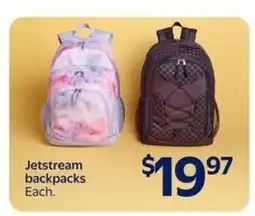 Walmart Jetstream backpacks offer