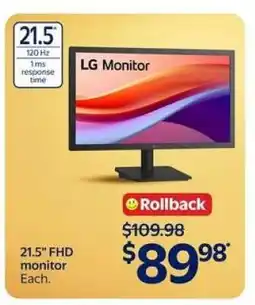 Walmart LG Monitor offer