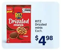 Walmart RITZ Drizzled Minis offer