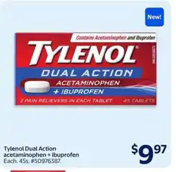 Walmart Tylenol Dual Action offer