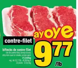 Super C Biftecks de contre-filet offer