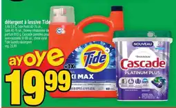 Super C Tide et Cascade offer