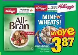 Super C Kellogg's All Bran & Mini-Wheats offer