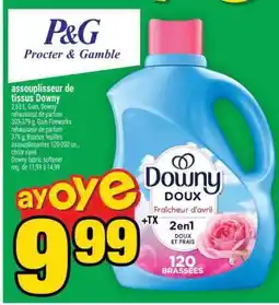 Super C assouplisseur de tissus Downy offer