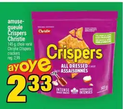 Super C Crispers Christie offer
