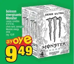 Super C Boisson Énergisante Monster offer