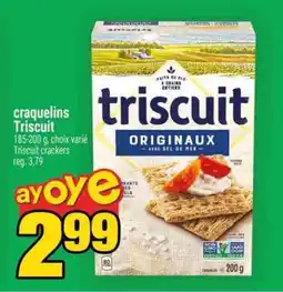 Super C Craquelins TRISCUIT offer