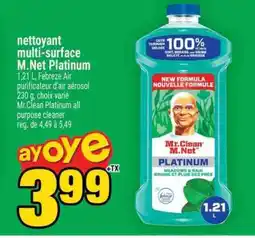 Super C nettoyant multi-surface M.Net Platinum offer