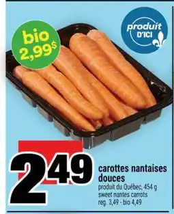 Super C CAROTTES NANTAISES DOUCES offer