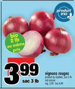 Super C OIGNONS ROUGES offer