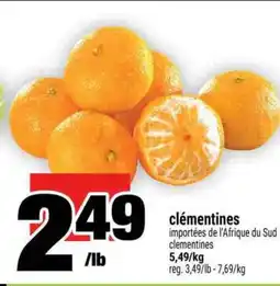 Super C CLEMENTINES offer