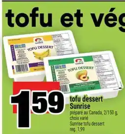 Super C TOFU DESSERT SUNRISE offer