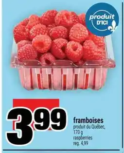 Super C FRAMBOISES offer