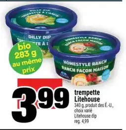 Super C trempette Litehouse offer