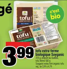 Super C tofu extra-ferme biologique Soyganic offer
