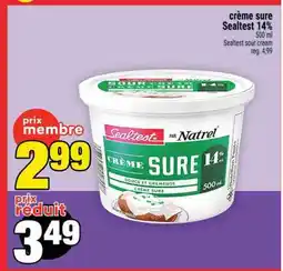 Super C crème sure Sealtest 14% offer