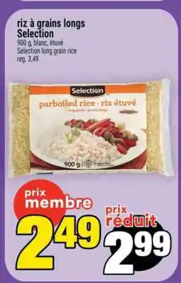 Super C RIZ À GRAINS LONGS SELECTION offer