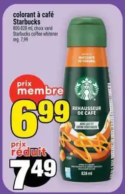 Super C colorant à café Starbucks offer
