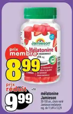 Super C mélatonine Jamieson offer