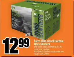 Super C bière sans alcool Boréale Hors Sentiers offer
