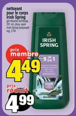 Super C Irish Spring Bodywash offer