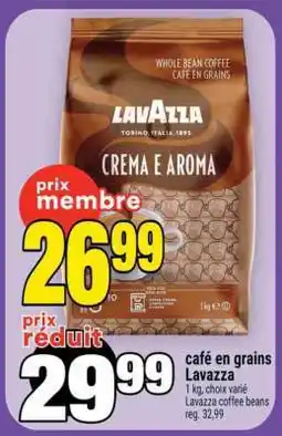 Super C café en grains Lavazza offer