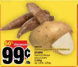 Super C yucca ou jicama offer
