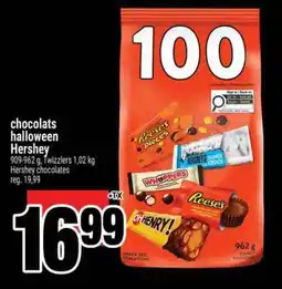 Super C chocolats halloween Hershey offer