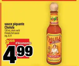 Super C sauce piquante Cholula offer