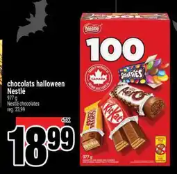 Super C chocolats halloween Nestlé offer