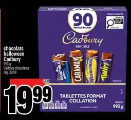 Super C chocolats halloween Cadbury offer