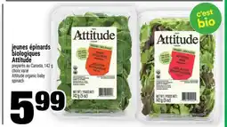 Super C jeunes épinards biologiques Attitude offer
