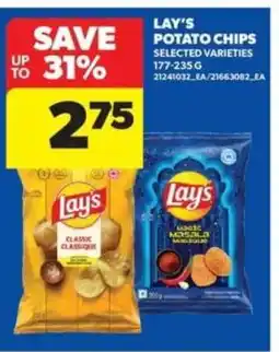 Real Canadian Superstore LAY'S POTATO CHIPS offer