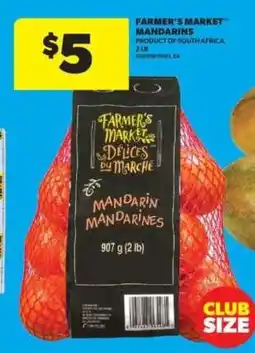 Real Canadian Superstore FARMER'S MARKET MANDARINS offer