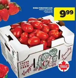 Real Canadian Superstore Roma Tomatoes Case offer