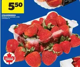 Real Canadian Superstore Strawberries offer