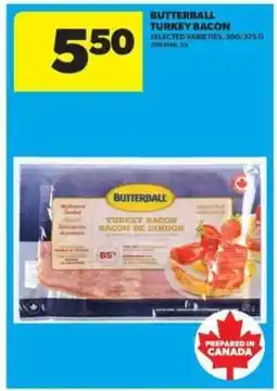 Real Canadian Superstore Butterball Turkey Bacon offer
