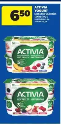 Real Canadian Superstore Activia Yogurt offer