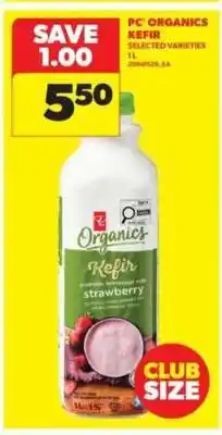 Real Canadian Superstore PC Organics Kefir offer