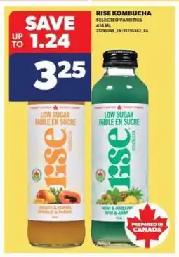 Real Canadian Superstore Rise Kombucha offer