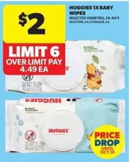 Real Canadian Superstore Huggies 1x Baby Wipes offer