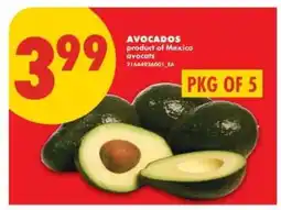 No Frills Avocados offer