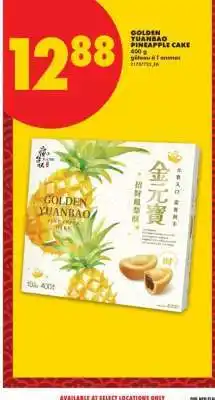 No Frills GOLDEN YUANBAO PINEAPPLE CAKE offer