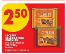 No Frills Leclerc Celebration Cookies offer