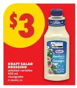 No Frills Kraft Salad Dressing offer