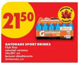 No Frills GATORADE SPORT DRINKS offer