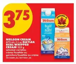 No Frills Neilson Cream offer