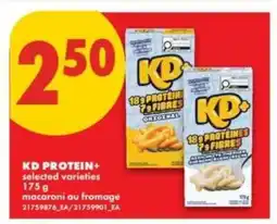 No Frills KD PROTEIN+ offer